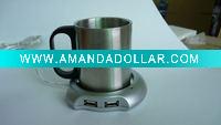 Wholesale usb cup warmer with hub
