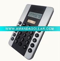 8 digits dual power Pocket calculator