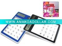 Wholesale Transparent Calculator / Touch screen /Solar Powered Calculator swt-0144