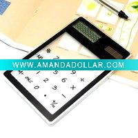 Wholesale Invisible Touch Screen clear keyboard calculator swt-0144