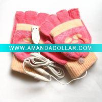 USB gadget USB Warmer Gloves Woman+GIFT & OEM