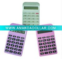 pocket calculator with solar