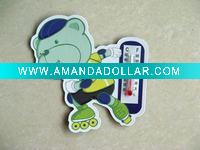 Wholesale magnetic fridge sticker thermometer
