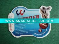 Wholesale Magnetic fridge sticker thermometer