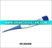 Flexible tip digital thermometer