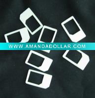 Wholesale Micro Sim Adapter--- PVC same as SIM Card Material