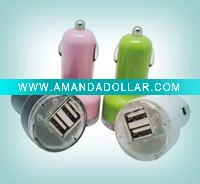 Wholesale Mobile phone USB car charger with exquisite design