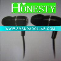 Black Earphone For Portable Media Player