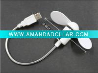 LED flash message fan