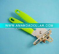 can opener with plastic handle