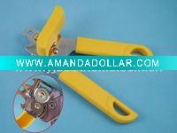 can opener with plastic handle