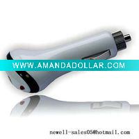 5V 1 A car charger for mobile phone/media player