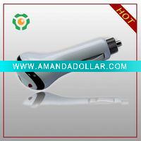 Wholesale 5V 1A USB car charger for mobile phone/media player