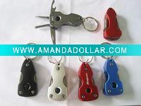 key ring knife with torch