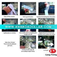 Wholesale 2010 LY Super cool Car Sticker (PVC)