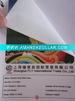 White Adhesive Vinyl