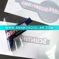 static cling, car sticker