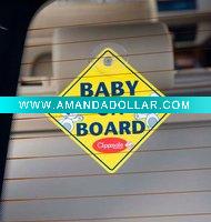 PVC car sign