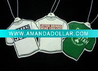 Wholesale Auto jersey paper air fresher