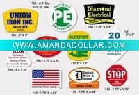 2011 new customize stickers and decals with high quality