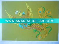 Wholesale PVC Dragon Phoenix magnetic car sticker gift-LSCQT20