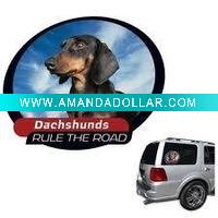 car window sticker