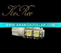 Wholesale Turn Signal lamp T10 9SMD 1.08W Stop tail turn lamp led signal lamp front turn lamp