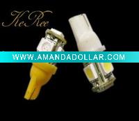 Wholesale Stop tail turn lamp led signal lamp front turn lamp Turn Signal lamp T10 5SMD 1.08W