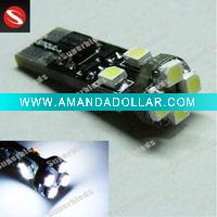 Wholesale T10 canbus 3528 series 8smd super bright led car light