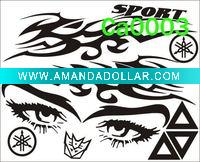 Wholesale Vinyl Motorcycle Car sticker Costom Design Welcome
