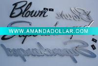 Plastic Chrome Car logo