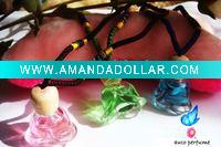 Wholesale hanging rose car perfume