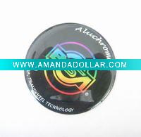 Printing and epoxy aluminum label
