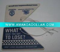 Paper air freshener