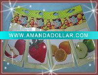Wholesale Fruits paper air freshener