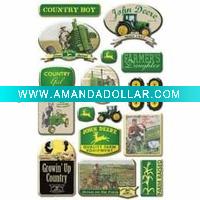 Epoxy decoration sticker