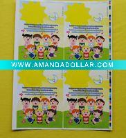 colorful paper label printing