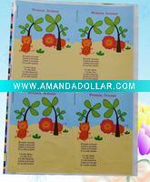 adhesive paper label