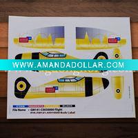 Paper car sticker