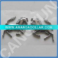 Wholesale Metal Alloy 3D Badge Emblem Stikcer horse