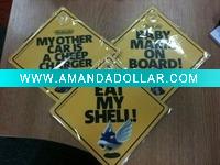 Wholesale car sign,car window sign,baby on board car signs