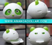 Wholesale panda shaped air freshener car perfume cute