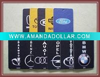 Car brand paper air freshener