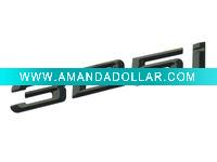 3D car chrome letter