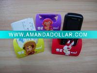 Wholesale 2010 new soft PVC mobile phone holder
