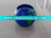 Wholesale pu phone holder-globe ball shape