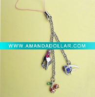 Wholesale promotion mobile phone strap