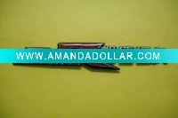 Acrylic plastic chrome car logo
