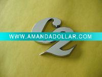 Wholesale ABS chrome lowercase letter