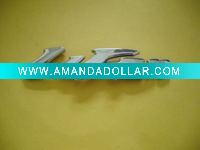 Electroplated chrome emblem